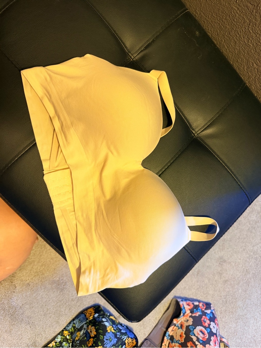 Seamless Padded Comfort Bra in Yellow